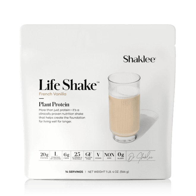 Shaklee Life Shake™ Plant French Vanilla 14 svg.