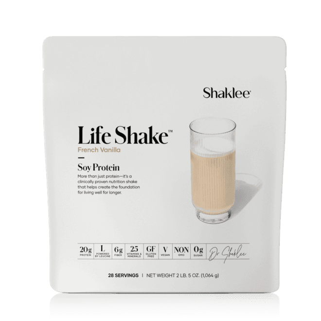 Shaklee Life Shake™ Soy French Vanilla 28 svg.