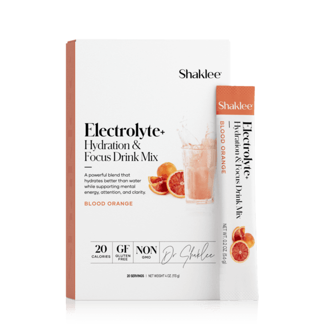 Shaklee Electrolyte+ Hydration & Focus Drink Blood Orange